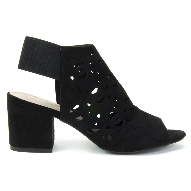 Sandały Filippo DS771/19 Bk Black czarne