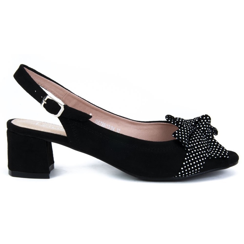 Sandały Filippo DS788/19 Bk czarne