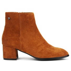 Botki Filippo DBT316/19 Br Brown brązowe