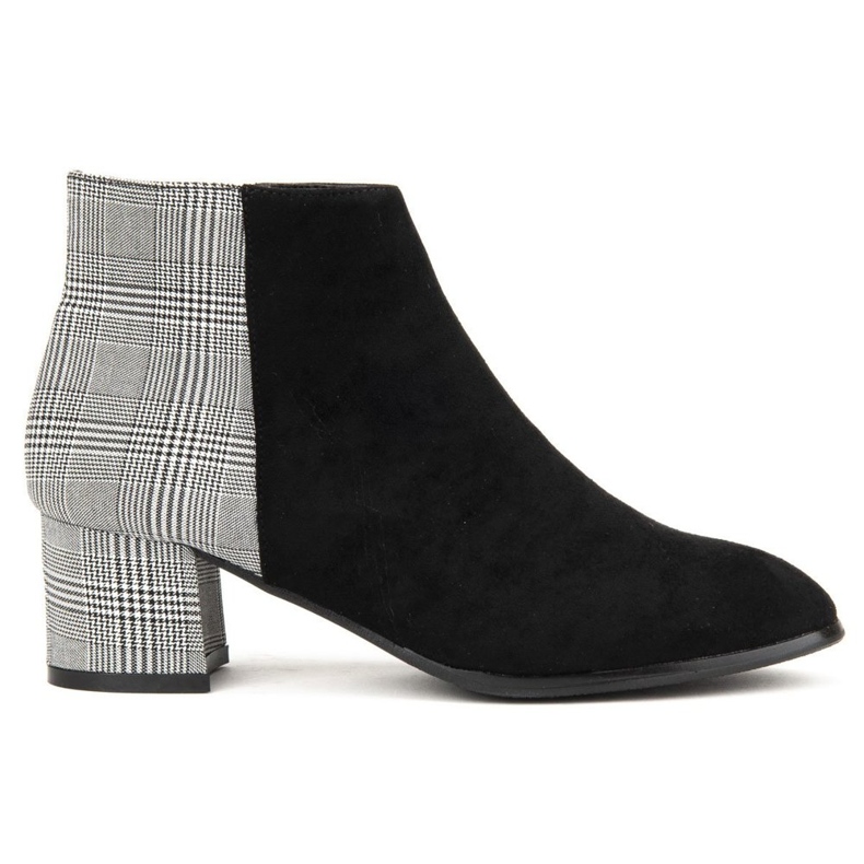 Botki Filippo DBT936/19 Bk Gr czarne szare