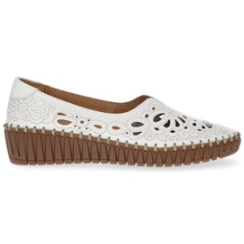 Półbuty Filippo DP1229/20 Wh White białe