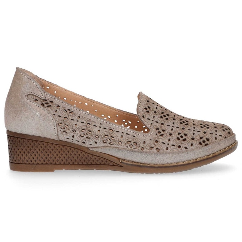 Półbuty Filippo DP1318/20 Go Gold złoty żółte