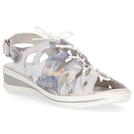 Sandały Filippo DS1247/20 Gr Yl Grey szare