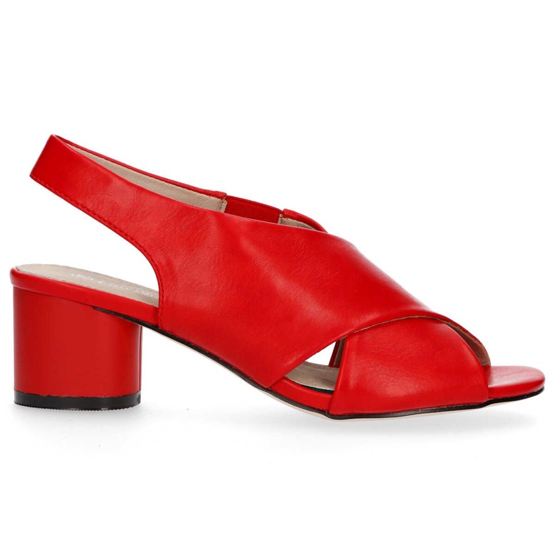 Sandały Filippo DS1290/20 Rd czerwone