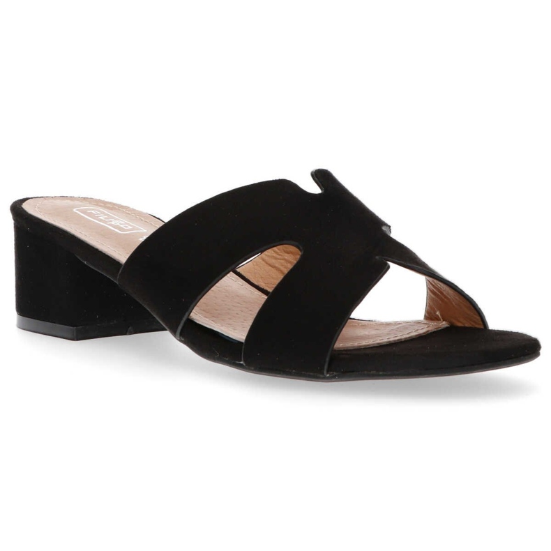 Klapki Filippo DK1358/20 Bk czarne