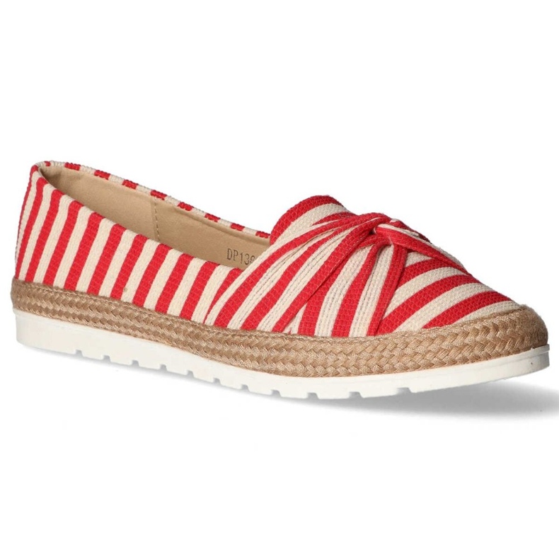 Półbuty Filippo DP1368/20 Rd czerwone niebieskie