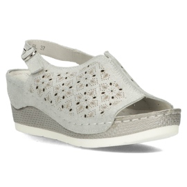 Sandały Filippo DS1393/20 Bl Blue niebieskie