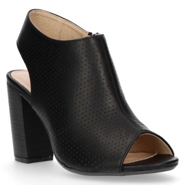 Sandały Filippo DBT44/16 Bk Black czarne