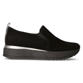 Skórzane Sneakersy Filippo 966 czarne