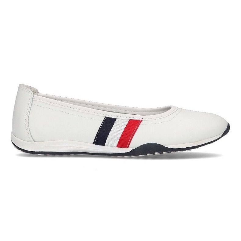 Skórzane półbuty Filippo DP2063/21 Wh białe