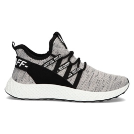 Sneakersy męskie Filippo MTN1480/21 Gr szare