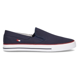 Tenisówki slip-on Filippo Mtn210/21 Nv granatowe