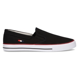 Tenisówki slip-on Filippo Mtn210/21 Bk czarne
