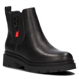 Botki Filippo DBT3085/21 Bk czarne