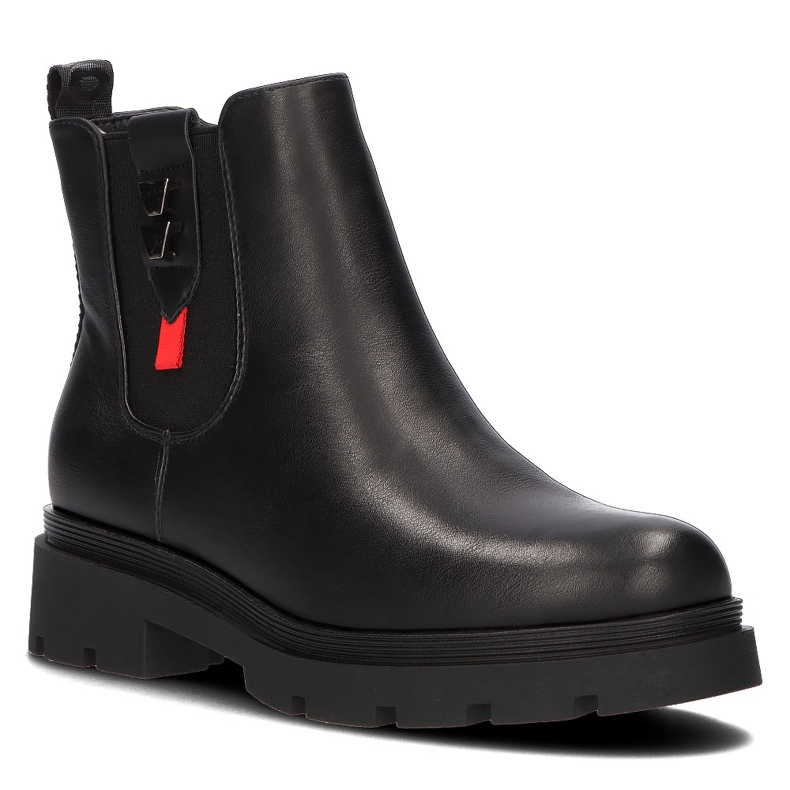 Botki Filippo DBT3085/21 Bk czarne