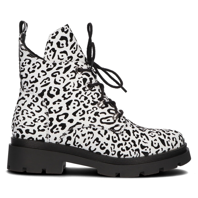 Botki Filippo DBT3071/21 Wh białe czarne