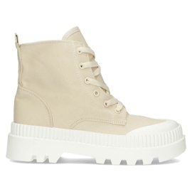 Trampki Filippo 0X2069 beżowe beżowy