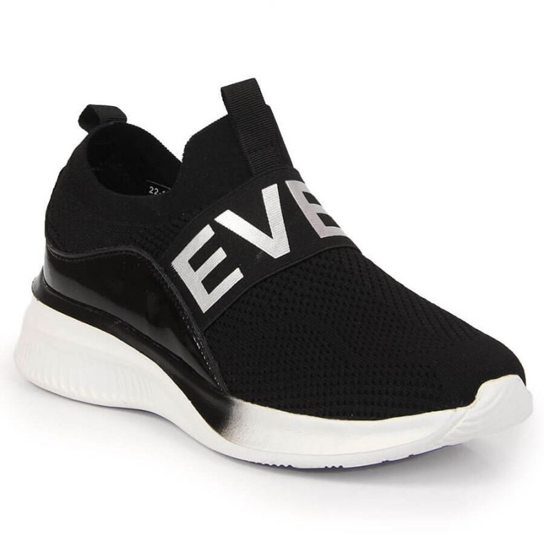 Półbuty skarpety slip on Vinceza W JAN122A czarne