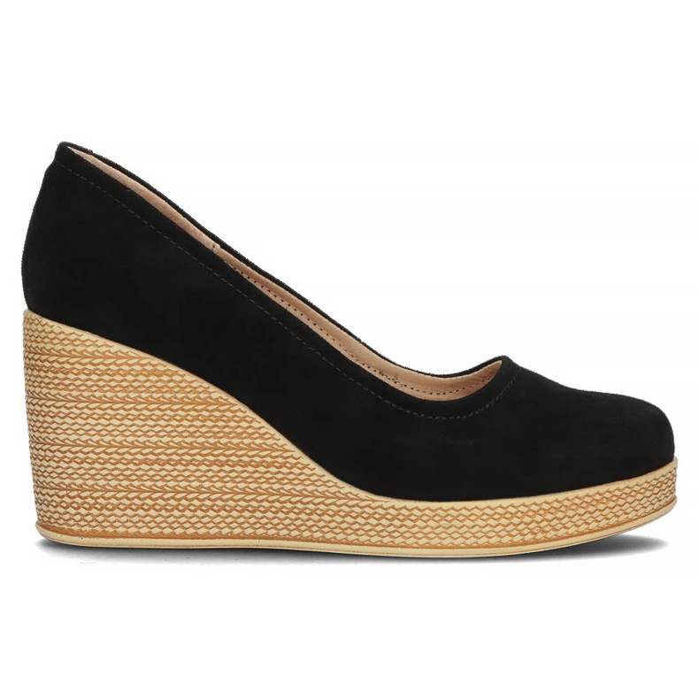 Skórzane półbuty Filippo DP3521/22 Bk Su czarne