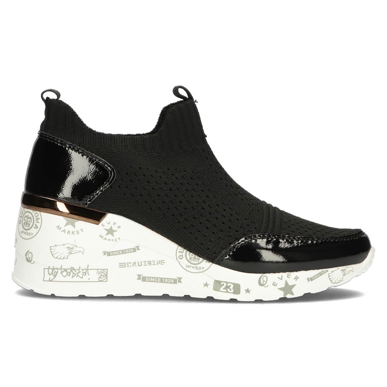 Skórzane półbuty Filippo DP3551/22 Bk czarne