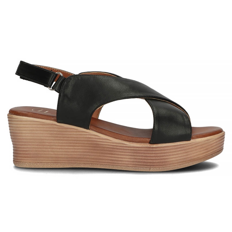 Sandały Filippo DS3609/22 Bk czarne