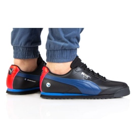 Buty Puma Bmw Mms Roma Via M 307099 01 czarne