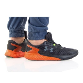 Buty Under Armour Charged Rouge 3 M 3024877-102 pomarańczowe szare