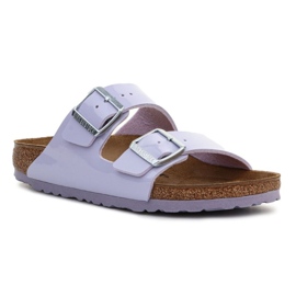 Klapki Birkenstock Arizona Purple Fog W 1021406 fioletowe