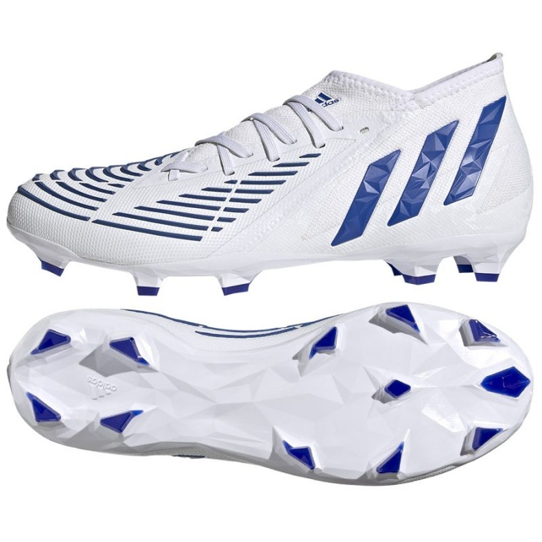 Buty piłkarskie adidas Predator Edge.2 Fg M GW2269 białe białe