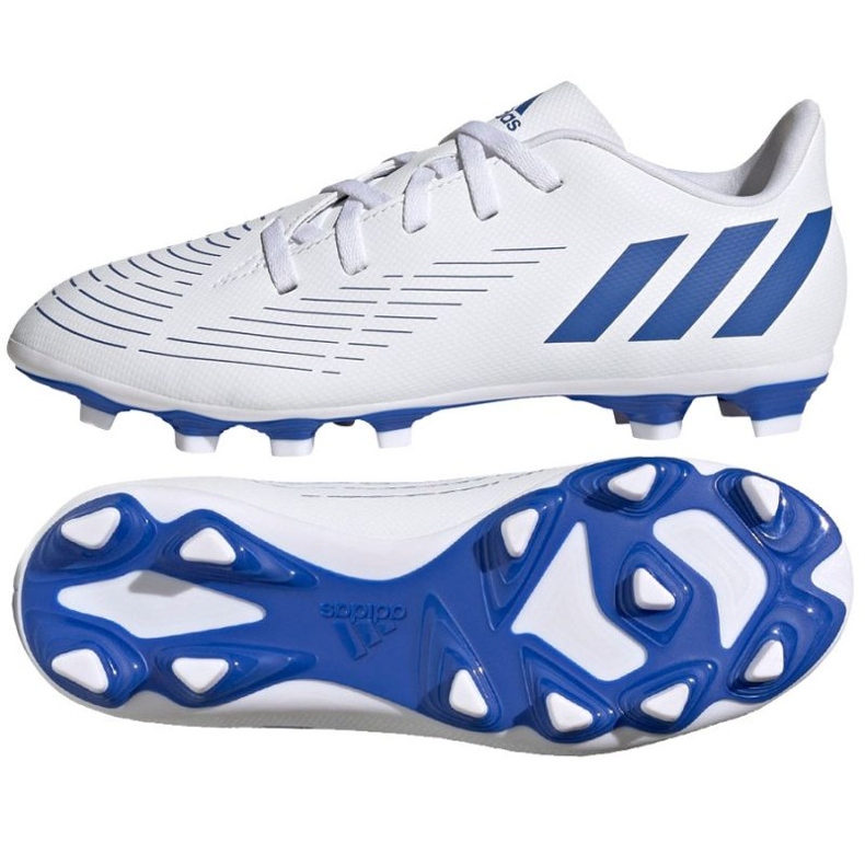 Buty piłkarskie adidas Predator Edge.4 FxG Jr GW2368 białe