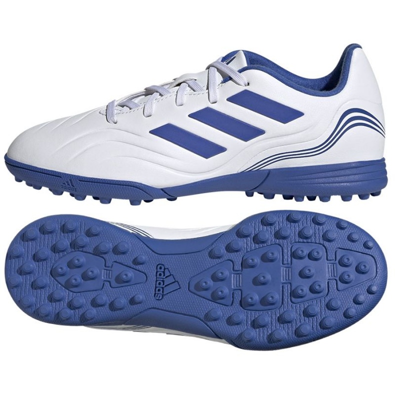 Buty piłkarskie adidas Copa Sense.3 Tf Jr GW7402 białe białe