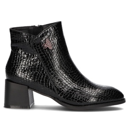 Botki Filippo DBT3116/21 Bk czarne