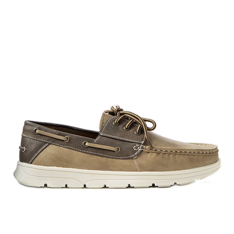 Brązowe półbuty męskie Creemore