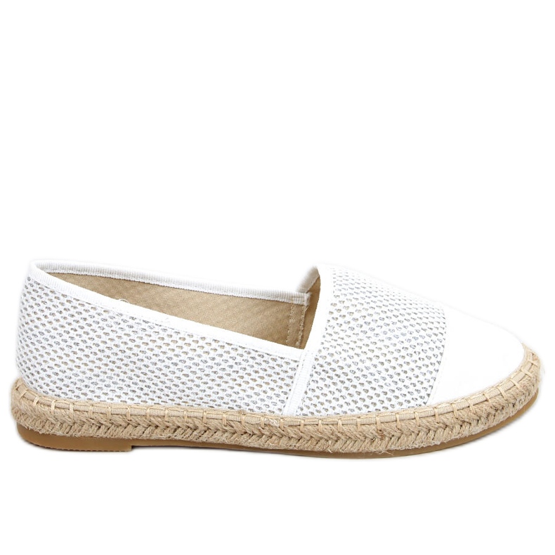 Espadryle damskie Alika White białe