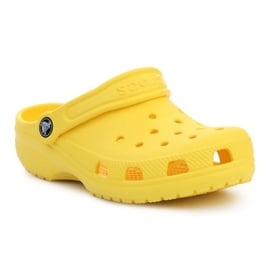 Klapki Crocs Classic Kids Clog 206991-7C1 żółte