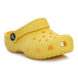 Klapki Crocs Classic Kids Clog T 206990-7C1 żółte