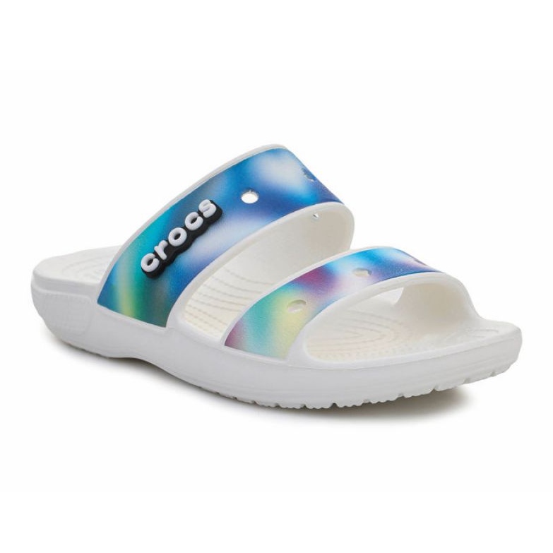 Klapki Crocs Classic Solarized Sandal W 207771-94S niebieskie