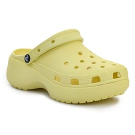 Klapki Crocs Classic Platform Clog W 206750-7HD żółte