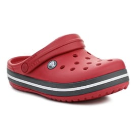 Klapki Crocs Crocband Kids Clog 207006-6IB czerwone