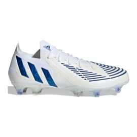 Buty piłkarskie adidas Predator Edge.1 L Fg M GV7388 białe białe