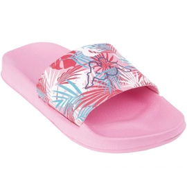 Klapki Kappa Fantastic Pa różowe w aplikacje