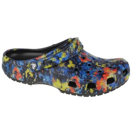 Klapki Crocs Classic Tie-Dye Graphic Clog W 205453-4SW wielokolorowe