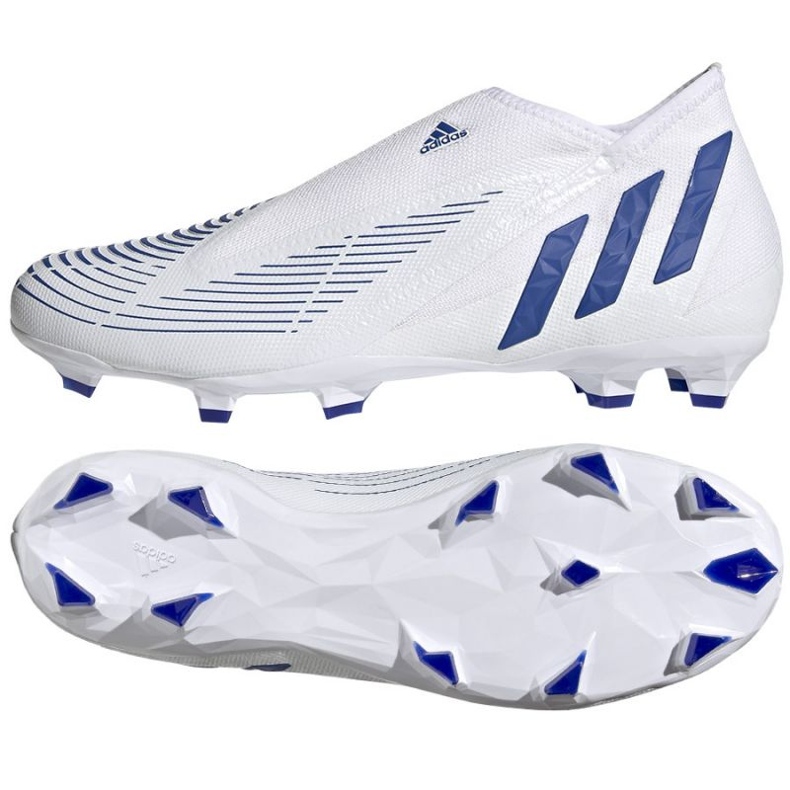 Buty piłkarskie adidas Predator Edge.3 Ll Fg M GW2277 białe białe