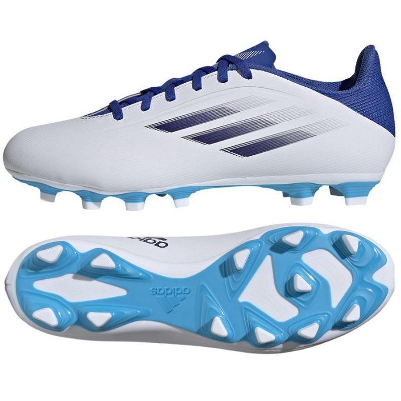 Buty piłkarskie adidas X Speedflow.4 FxG M GW7515 białe białe