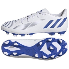Buty piłkarskie adidas Predator Edge.4 FxG M GW2356 białe białe
