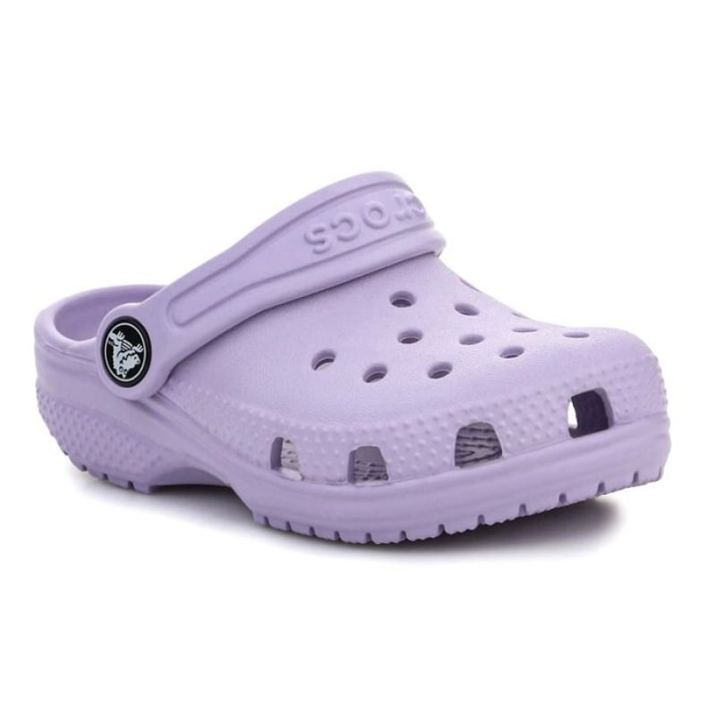 Klapki Crocs Classic Kids Clog T 206990-530 fioletowe