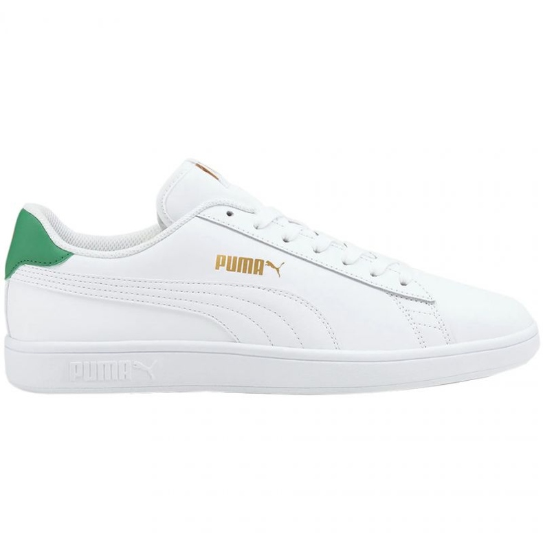 Buty Puma Smash v2 L M 365215 36 białe zielone