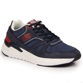 Buty sportowe męskie casual granatowe Big Star JJ174277