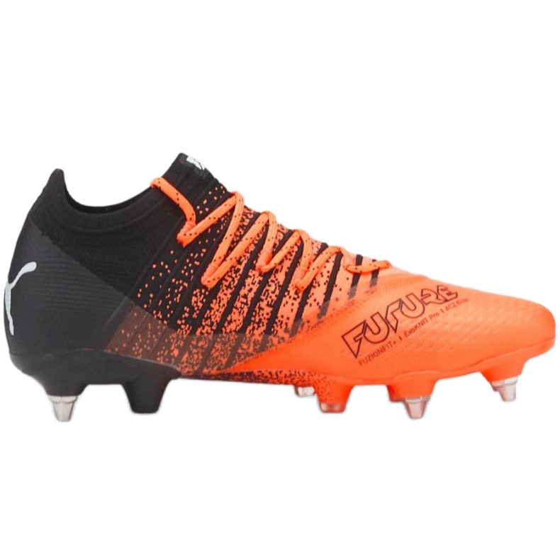 Buty piłkarskie Puma Future Z 1.3 MxSG M 106750 01 pomarańczowe pomarańcze i czerwienie