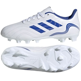 Buty piłkarskie adidas Copa Sense.4 FxG Jr GW7400 białe